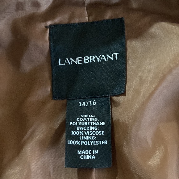 Lane Bryant Faux Leather Jacket - Picture 5 of 10